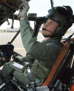 Prince William in Flight Suit